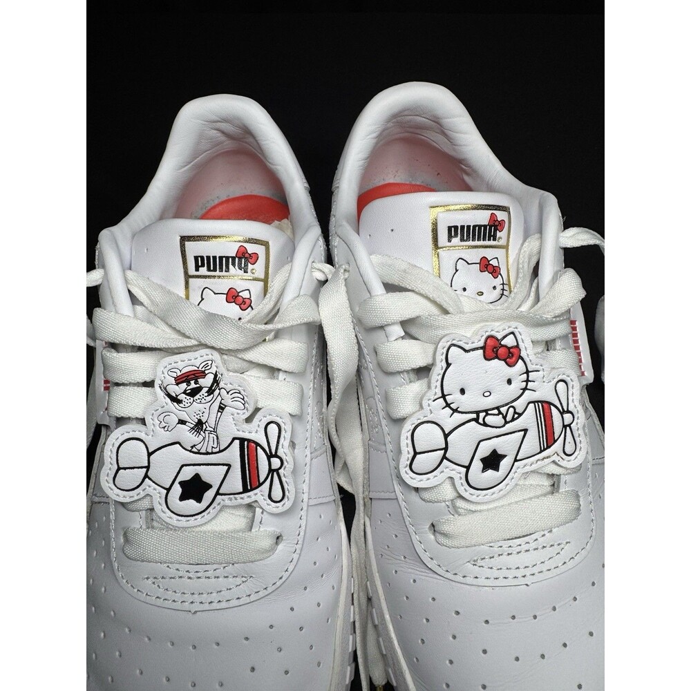 PUMA x Hello Kitty Collaboration - Cali White Sneakers - US Women Size 9.5 - Picture 3 of 13